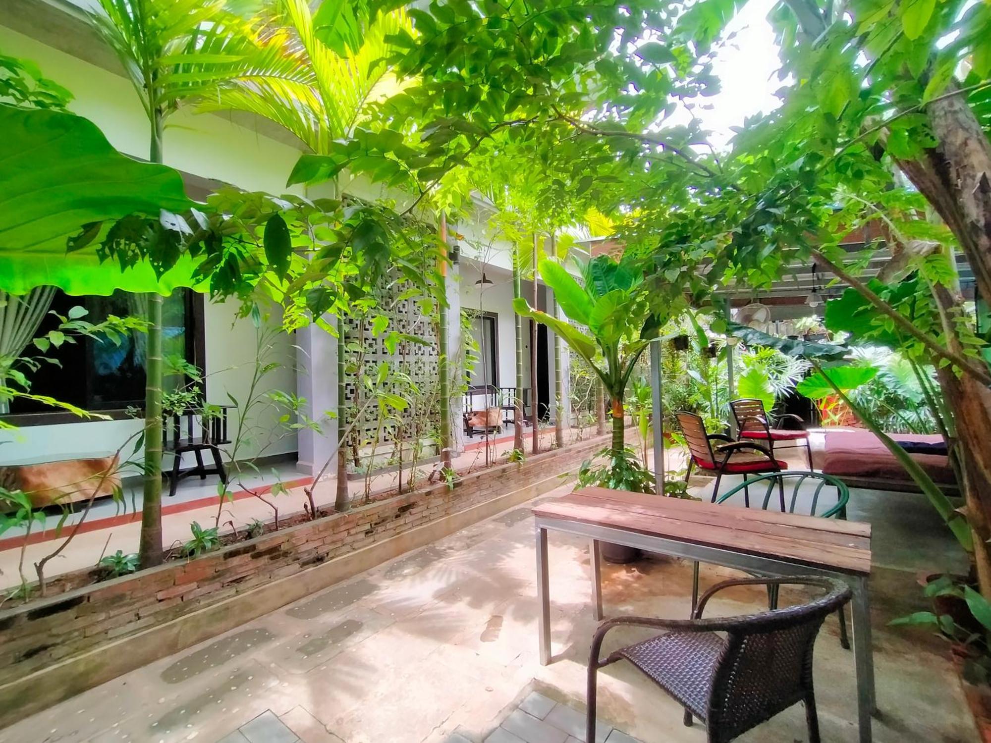 กรีน สเตย์ วิลเลจ Bed & Breakfast เสียมราฐ ภายนอก รูปภาพ