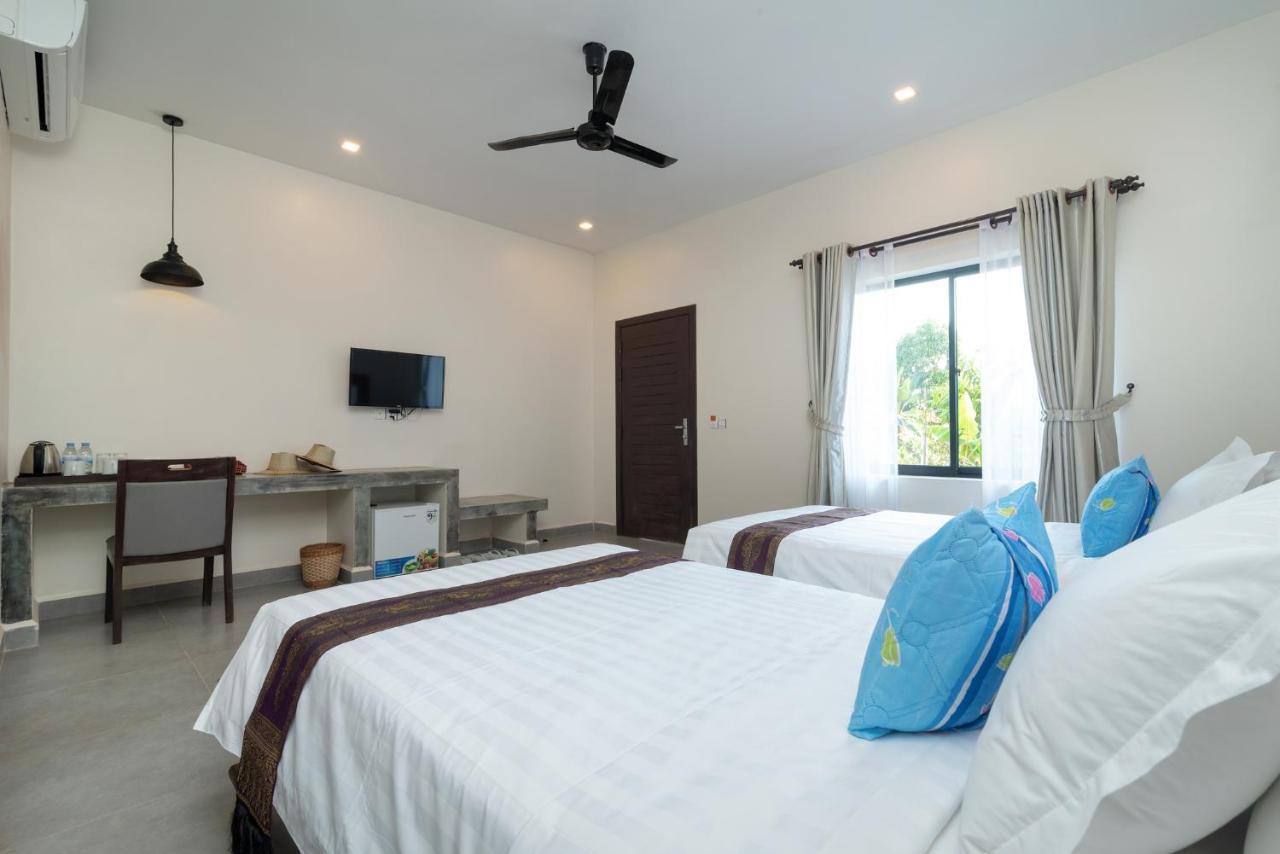 กรีน สเตย์ วิลเลจ Bed & Breakfast เสียมราฐ ภายนอก รูปภาพ
